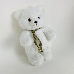 Мягкая игрушка Мишка с плетенным украшением на шее 35 см (арт. 9542/35) - Storyland фото 3