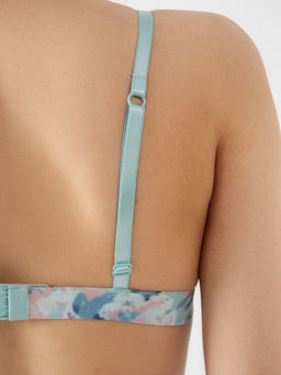 Бюстгальтер женский мятно-зеленый с крупными цветами крупные цветы на мятном 512521 - Mark formelle фото 9