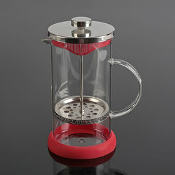 Чайник заварочный френч - пресс «Келли», 1 л, цвет красный