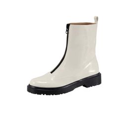 Полусапожки, кремовые