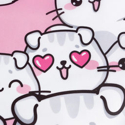 Фартук детский Этель Lovely cats, 49 х 39 см  фото 9