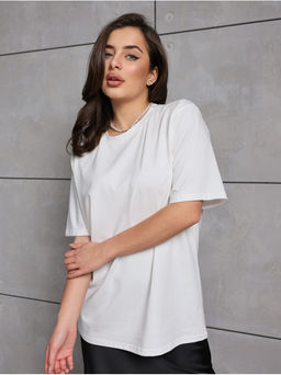 Футболка "Базовая" Экрю женская