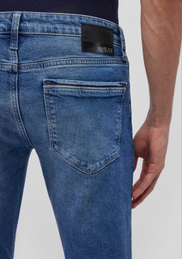 Jake Mavi Black Ac?k Mavi Jean Pantolon  фото 7