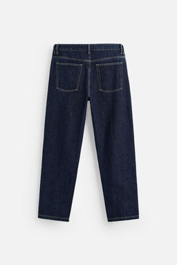STRAIGHT FIT JEANS WITH TOPSTITCHING - Zara фото 8