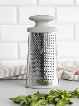 Терка плоская 24x12x5,5 серый нержавеющая сталь, ТПР, ПП