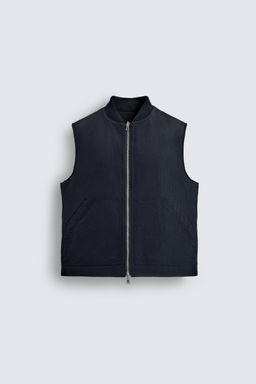 REVERSIBLE TECHNICAL GILET - Zara фото 9