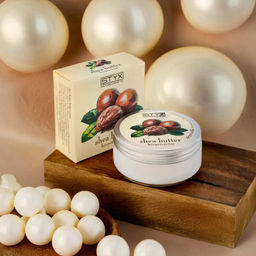 Парфюмированный питательный крем для тела МАСЛО ШИ STYX, 200 мл  фото 2