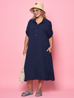 Платье 0258-1с глубокий черный - Dora фото 29