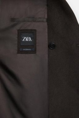 WOOL BLEND DOUBLE-BREASTED COAT - Zara фото 10
