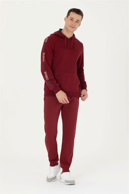 U. S. Polo Assn Мужская бордовая красная толстовка с капюшоном - U.s. polo assn фото 11