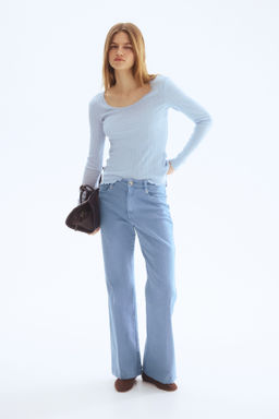 Pantal?n bootcut de sarga - H&m фото 3