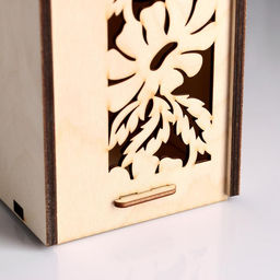 Коробка для вина с ромашками 38*11*11 см - Дарим красиво фото 5