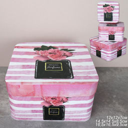 Коробка подарочная 3 штуки / 3374-SY520 /уп 36/