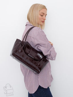 Сумка женская кожаная 2430-2Y dai purple Polina&Eiterou