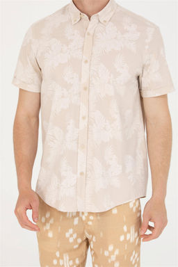 U. S. Polo Assn Мужская рубашка с коротким рукавом Stone - U.s. polo assn фото 12