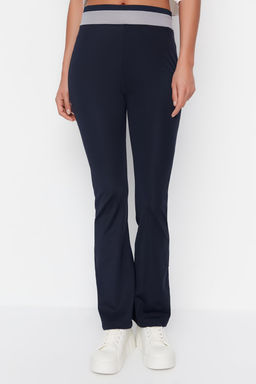 Siyah Scuba/Dalg?c Rahat Kesim Ispanyol Paca Orme Spor Esofman Alt? TWOAW20EA0083 - Trendyolmilla фото 14