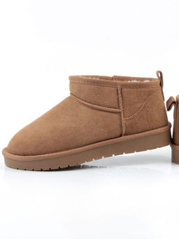 04-PF8300-2 LT. BROWN Угги женские (натуральная замша, 100% шерсть)