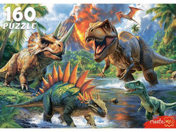 Puzzle 160 элементов "Эпоха динозавров" (Ф160-4545)