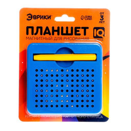 Планшет магнитный для рисования, 96 отверстий, синий - Эврики фото 5