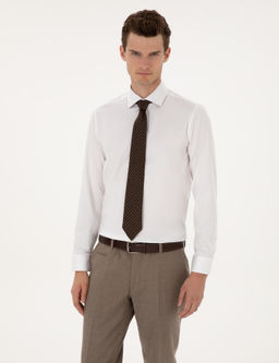 Beyaz Likral_ Kolay _t_lenebilir Ex. Slim Fit Basic G_mlek