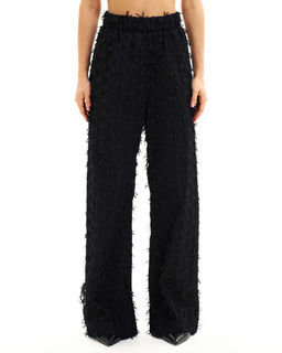 Брюки с бантиками из сеточки