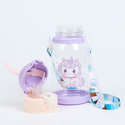 Бутылка для воды, 600 мл, «Единорог»