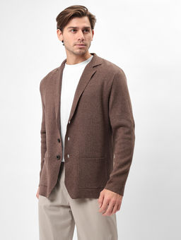 Кардиган мужской GREG G136-KF-коричневый 525