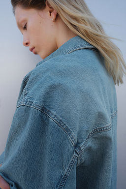 Camisa denim oversize - H&m фото 4