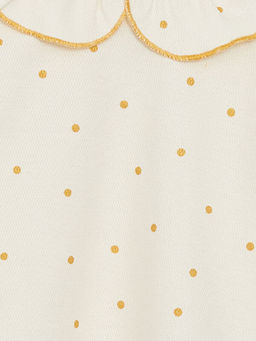 Bisiklet Yaka ?i?ekli K?z ?ocuk Bluz 2li - Waikiki фото 3