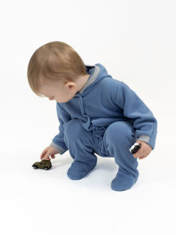 Комбинезон ясельный флисовый фуксия - Утенок фото 37