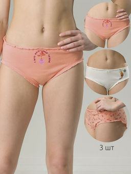 GULB4292/1(3шт. в упаковке) трусы для девочек