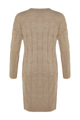 TRENDYOLMILLA Vizon Mini Triko Bisiklet Yaka Elbise TWOAW22EL0027  фото 16