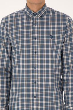 Erkek A__k Lacivert Uzun Kollu G_mlek - U.s. polo assn фото 6