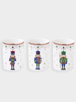 Набор подсвечников Щелкунчик, 6,5 х 9 см, 3 шт - Easy life фото 5