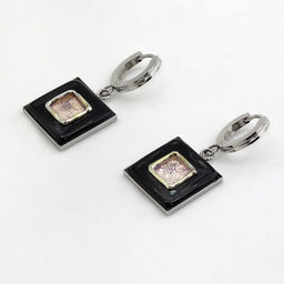 Серьги из муранского стекла MATRIX