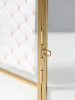 Фоторамка металл 9х13 см "Сухоцветы" 1,6х11х16 см