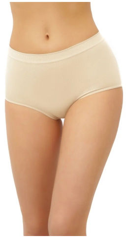 Женские трусы с высокой талией из мягкой микрофибры Culotte-SF__бесшовные трусы