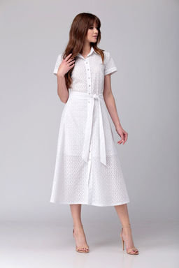 Платье AMORI 9528 молочный