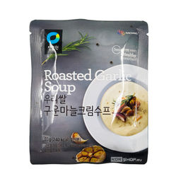 Крем-суп чесночный на основе рисовой муки Roasted Garlic Soup Daesang, Корея, 60 г Акция