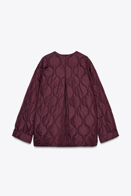WATER-REPELLENT QUILTED JACKET - Zara фото 6