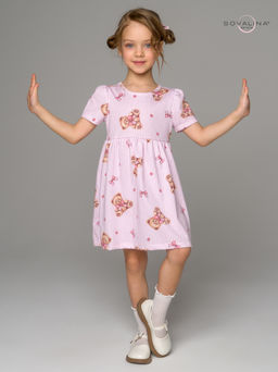 Платье Аленка к/р SG мишки с бантиком - Sovalina фото 18