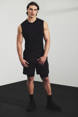 Pantalon corto de deporte DryMove de doble capa - H&m фото 2