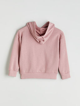 Kap??onlu Basic K?z ?ocuk Sweatshirt