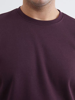 B?y?k Beden Bisiklet Yaka Erkek Sweatshirt