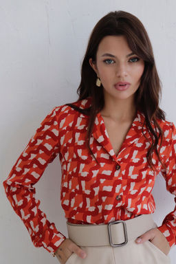 Блуза с английским воротником - Martichelli фото 39