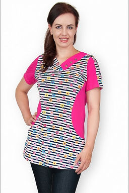 Туника трикотажная с карманами (257-8)