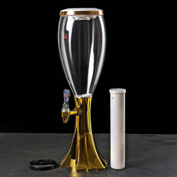 Башня пивная Gold, колба с подсветкой, 3 л, пластик, золотистая - Simaland фото 9