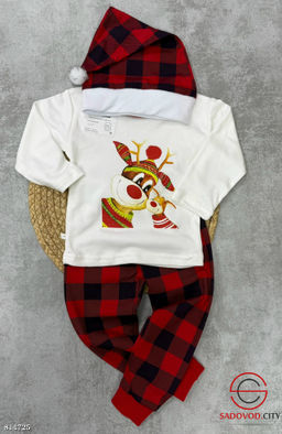 Новогодние детские пижамы