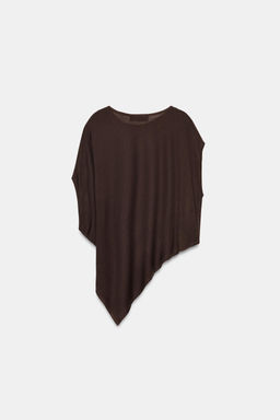 JERSEY ASIM?TRICO PUNTO / Marr?n - Zara фото 6