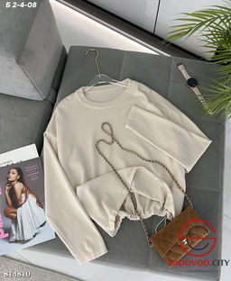 Свитшот женский однотонный - Bruno фото 7